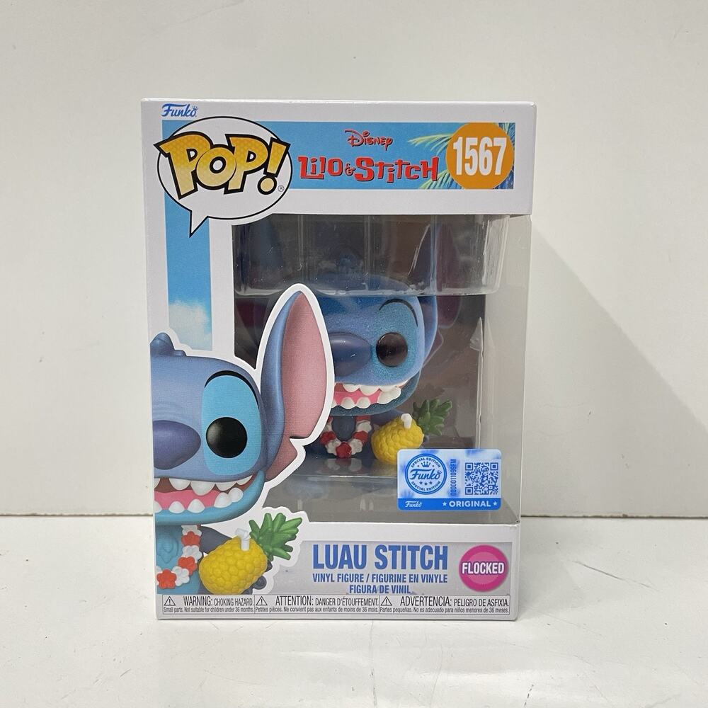 Funko Pop! Luau Stitch #1567 Hollywood Exclusive Lilo & Stitch Bobble Figure